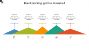 Free - TopNotch Benchmarking PPT Free Download For Your Needs